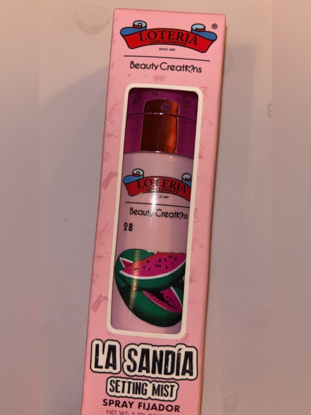 La Sandia Setting Mist Pink Watermelon